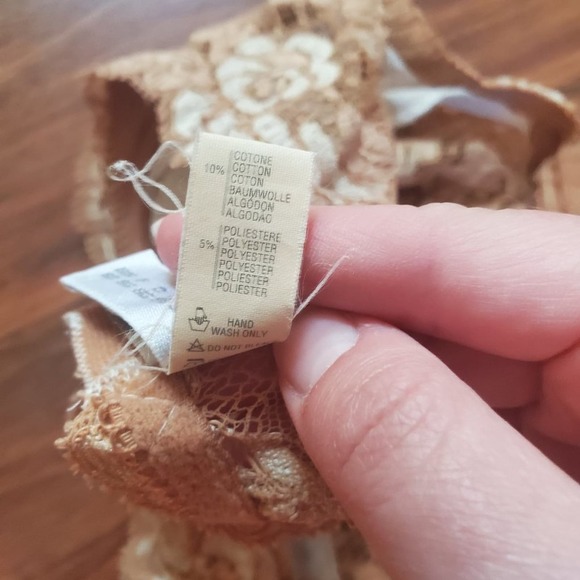 La Perla Lace Underwire Bra Ornate Size 3 / 36 Band B / C Cup Made in Italy - Picture 10 of 14